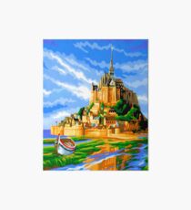 Mont Saint Michel Art Board