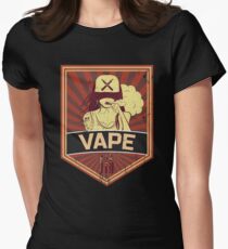 Vape propaganda Women's Fitted T-Shirt