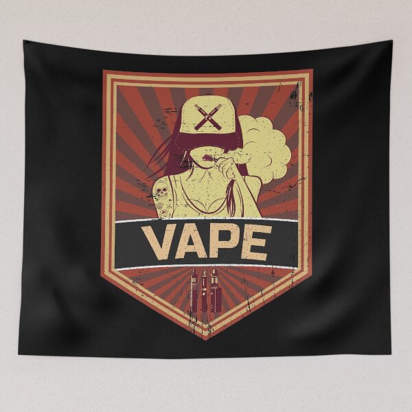 Item preview, Vape propaganda designed and sold by anziehend.