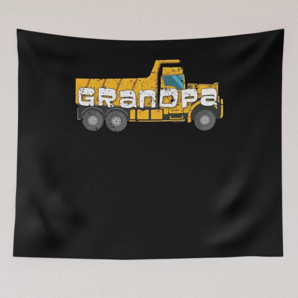 Item preview, Best Grandpa Yellow Construction Trucks designed and sold by shoppzee.