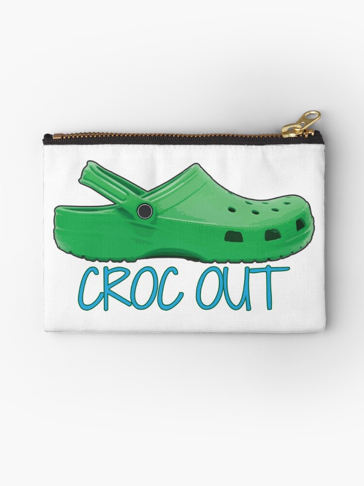 crocs with pouch