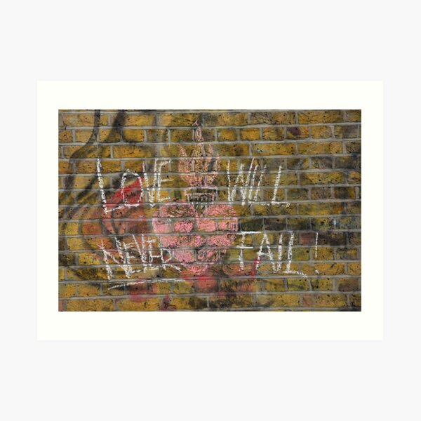 Love will never fail Art Print