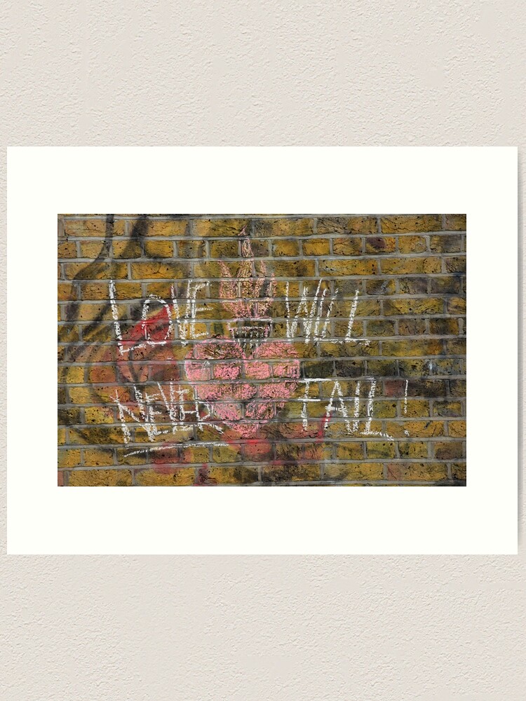 Alternate view of Love will never fail Art Print
