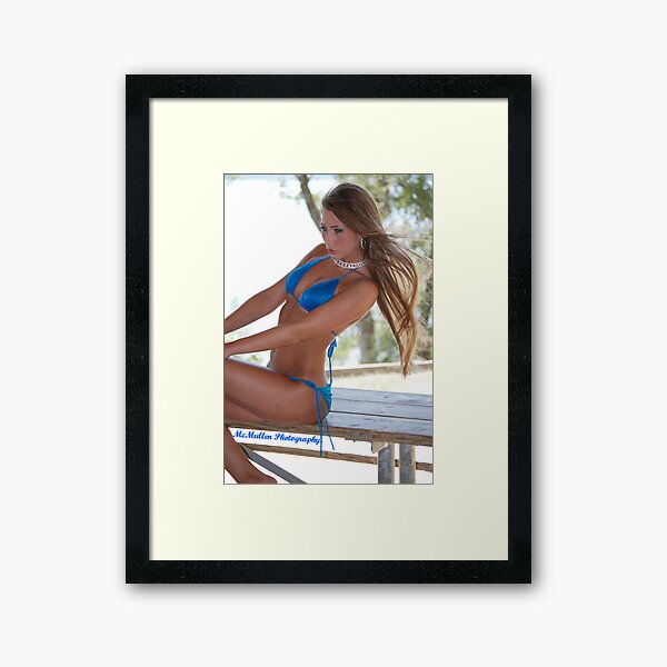 Blue Angel2 Framed Art Print