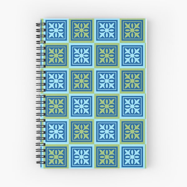 Item preview, Blue and green squares pattern designed and sold by perlphoto.