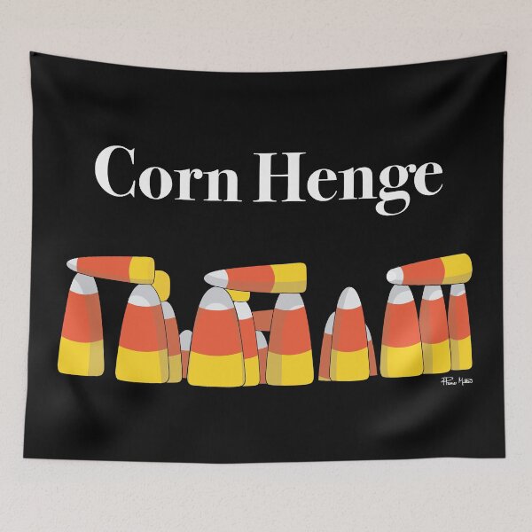 Item preview, Corn Henge (white text) designed and sold by PhanieMilton.