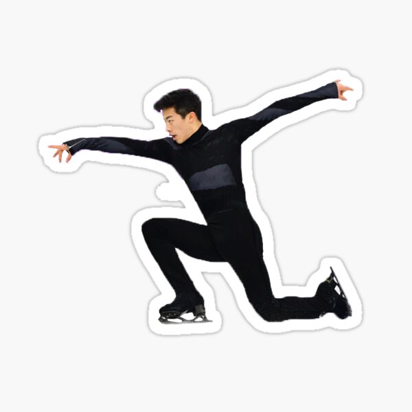 &ldquo;Nathan Chen Sticker&rdquo; Sticker by emilypacenti | Redbubble