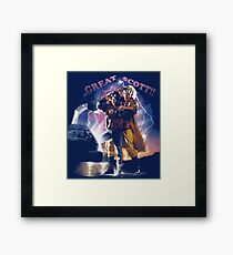 Back To The Future Framed Print