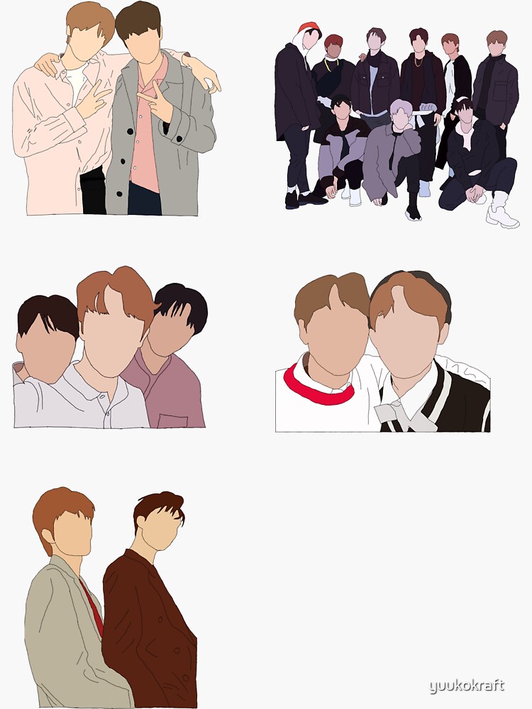 nct 127 sticker set sticker by yuukokraft redbubble