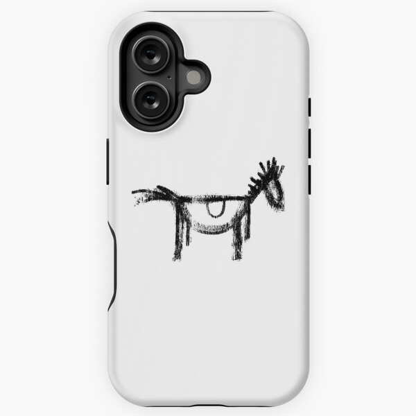 Aperçu de l'œuvre Dessin de cheval selle graffiti dessin créée et vendue par Helen-Storm.