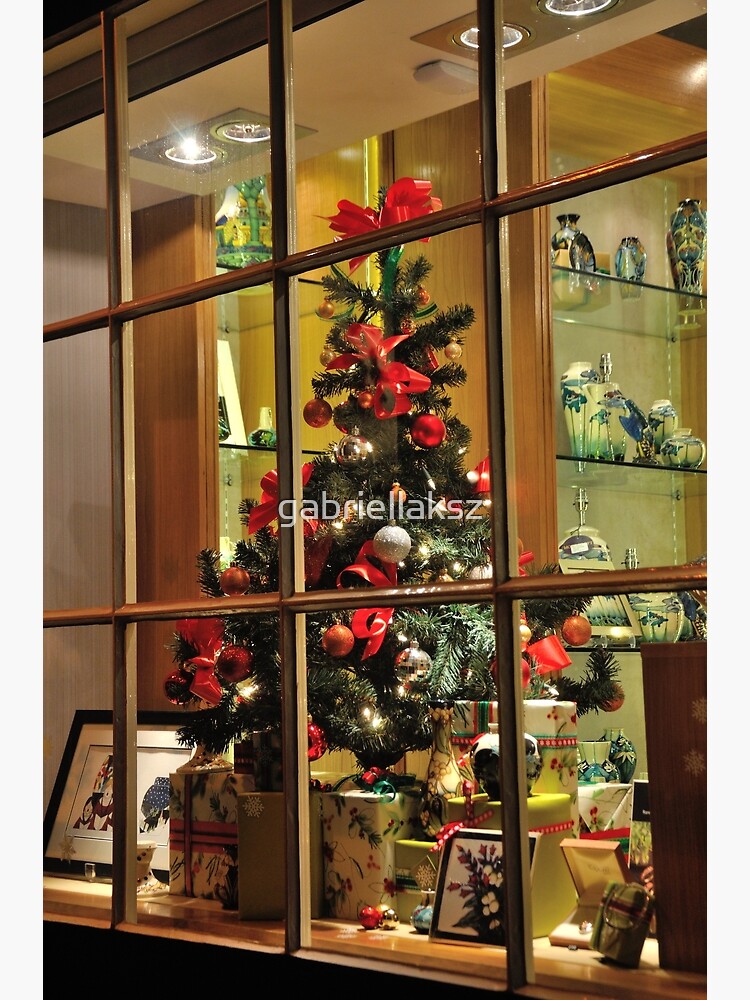 Christmas window by gabriellaksz