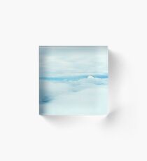Flying through the Clouds Acrylic Block