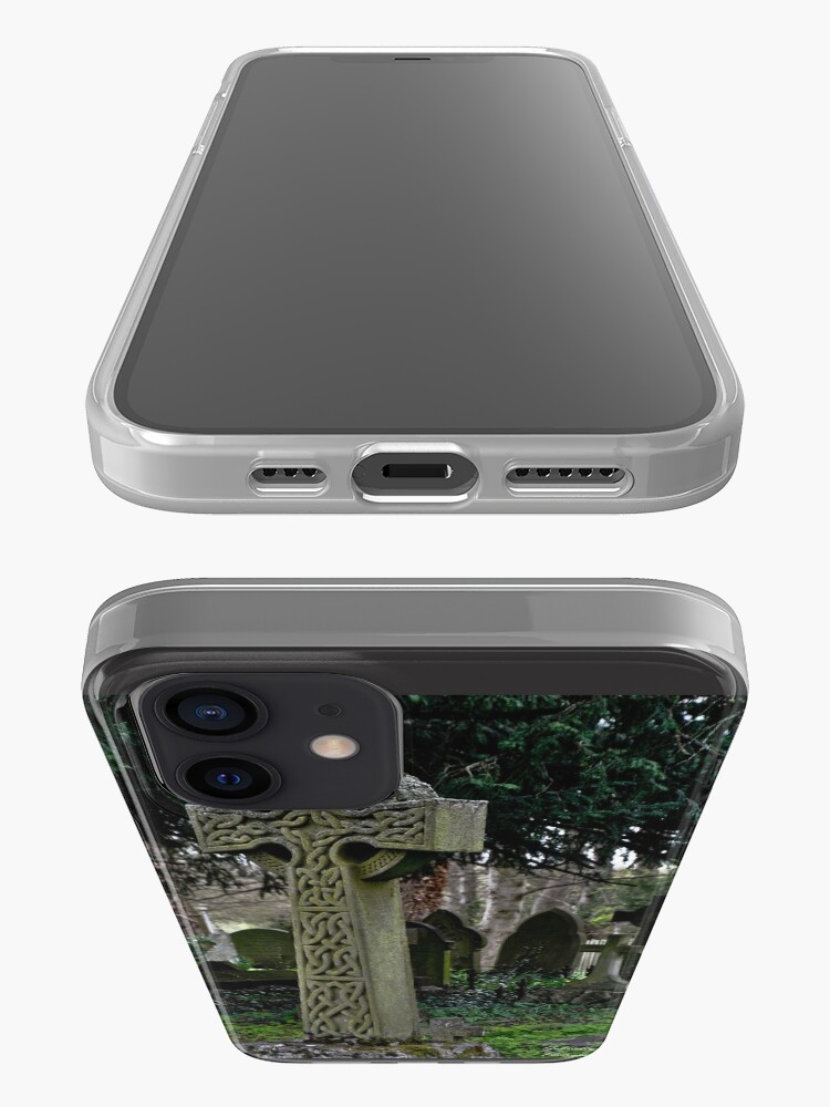 Alternate view of Celtic cross iPhone Case & Cover