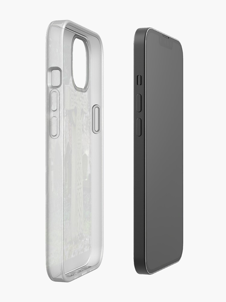 Alternate view of Celtic cross iPhone Case