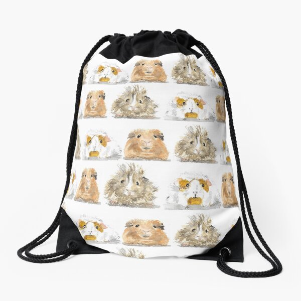Item preview, So many guinea pigs! Watercolour designed and sold by crazycavy.