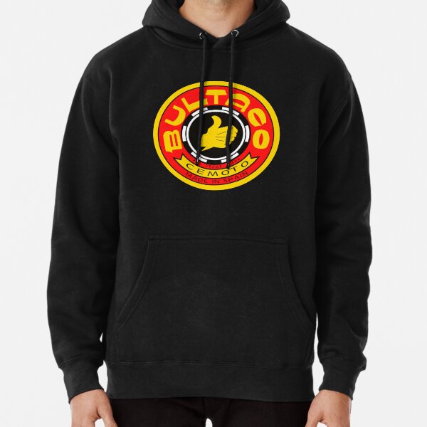 Logotipo de la motocicleta Bultaco Sudadera con capucha
