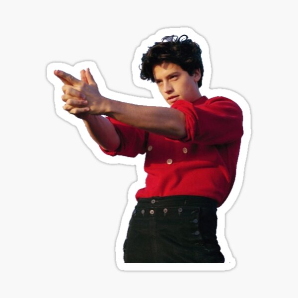 Cole Sprouse Sticker