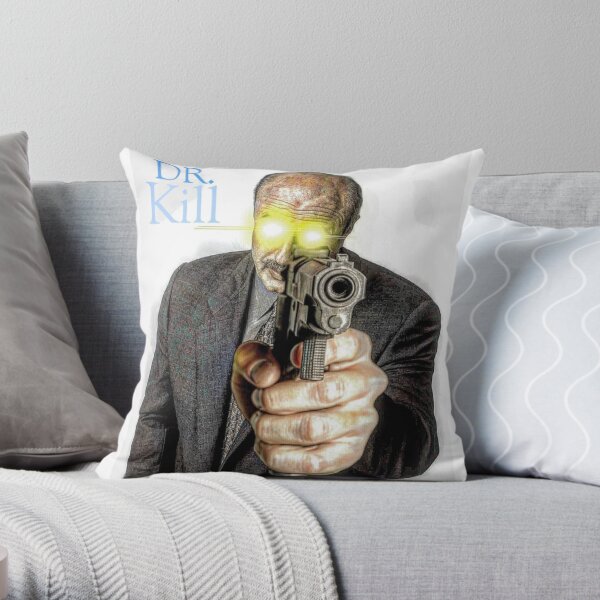 DR KILL Throw Pillow