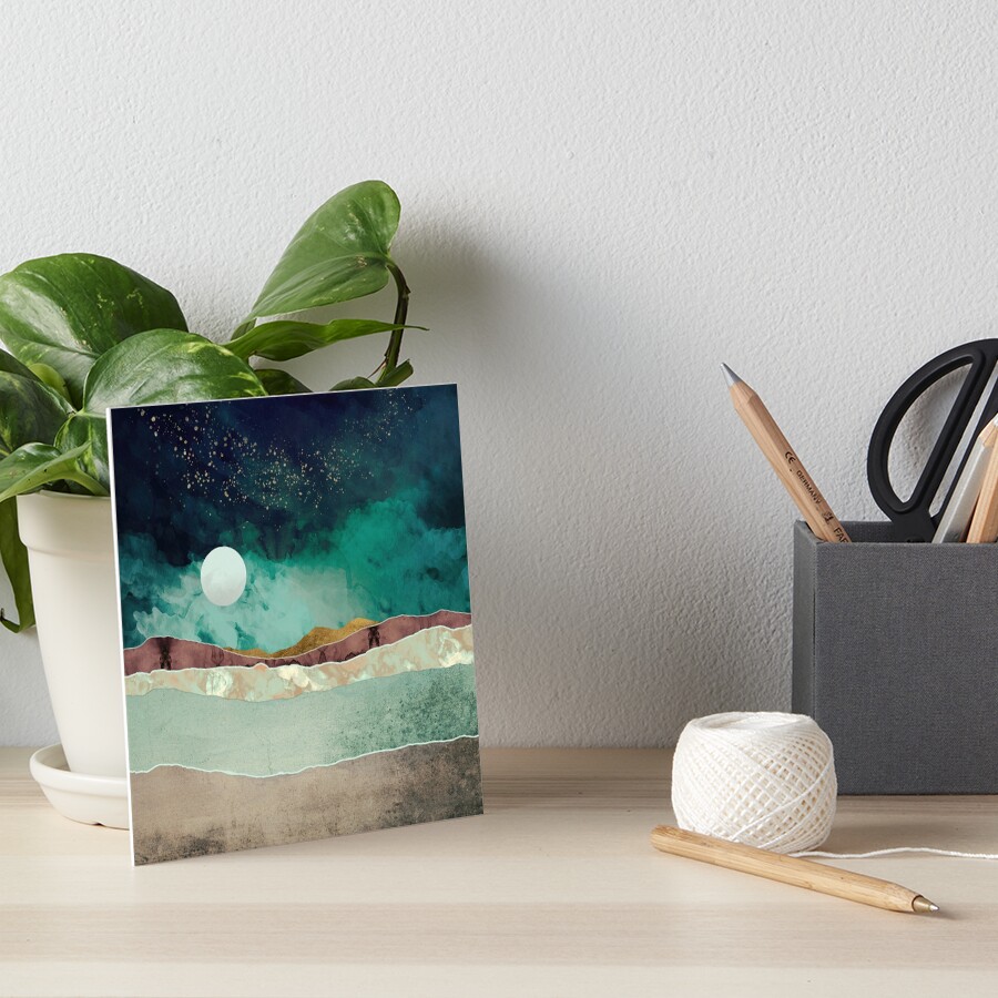 Item preview, Art Board Print designed and sold by spacefrogdesign.