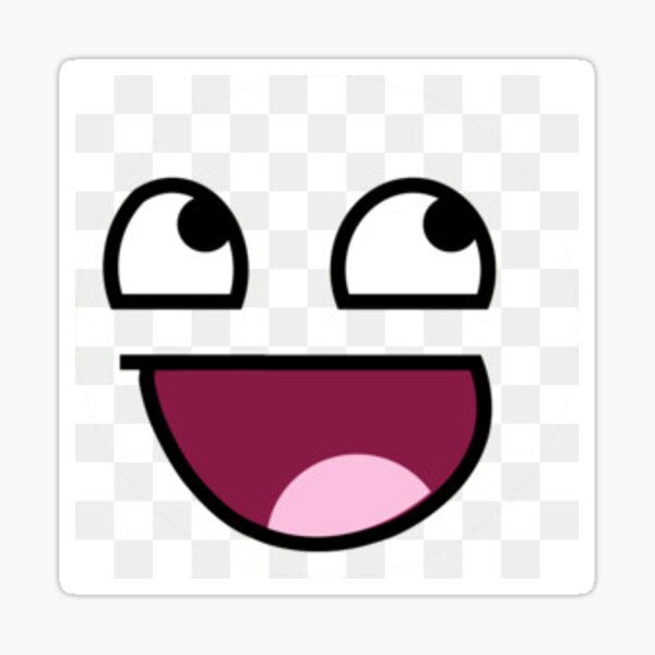 Epic Derp Sticker By Memestickersco Redbubble - dw derp roblox