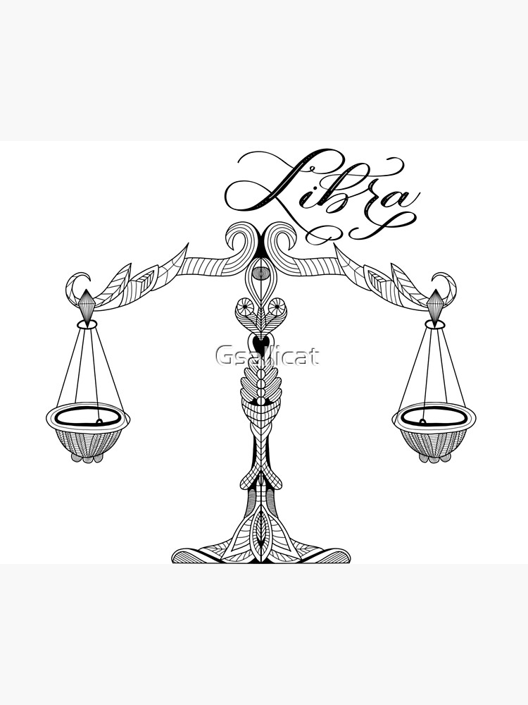 Libra Scales Zodiac Birthday Sign