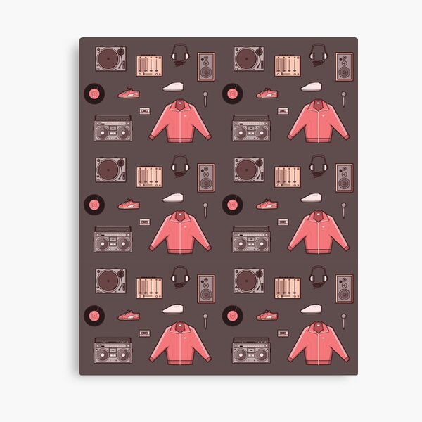 HIP HOP MC Gear - The Get Down - Variant Canvas Print