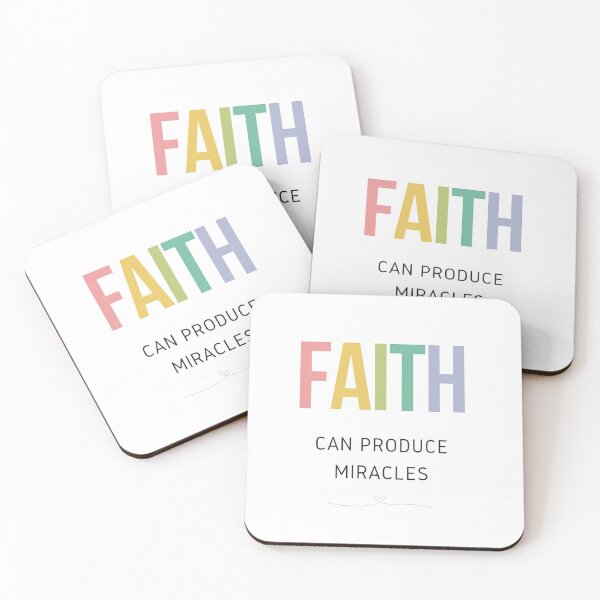 Item preview, Faith Can Produce Miracles designed and sold by 4wordsmovement.