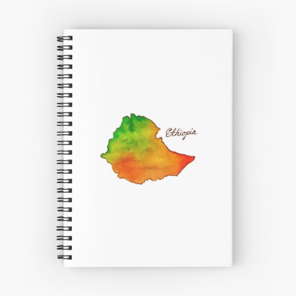 Item preview, Ethiopia Map designed and sold by Brenander.