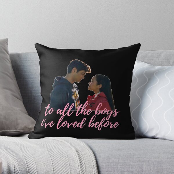 To All The Boys I've Loved Before Throw Pillow