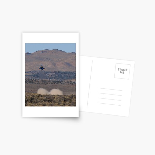 Blue Up Postcard