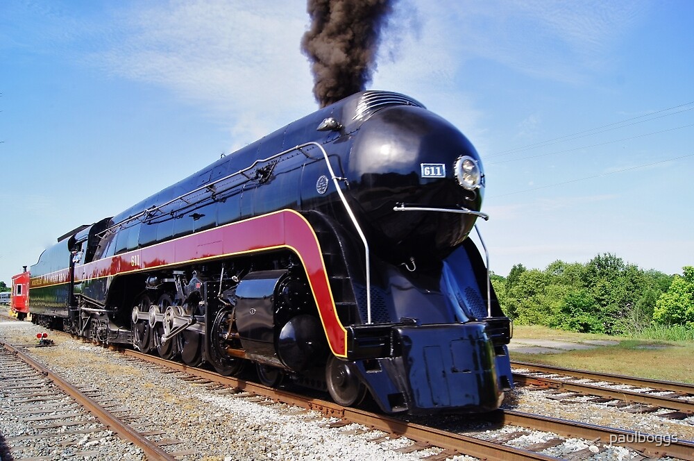 Norfolk And Western Class J 611 Locomotive After Restoration By Paulboggs Redbubble