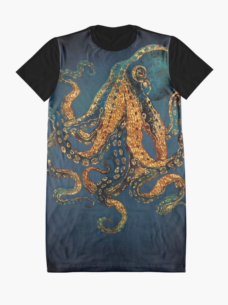 Alternate view of Underwater Dream IV Graphic T-Shirt Dress
