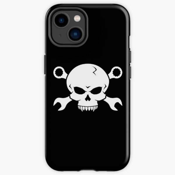 Skull 'n' Tools - Screw Pirate 2 (white) | iPhone Case