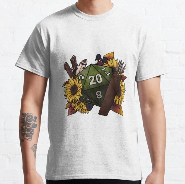 Ranger Class D20 - Tabletop Gaming Dice Classic T-Shirt
