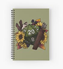 Ranger Klasse D20 - Tabletop Gaming Dice Spiralblock