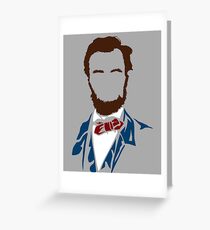 ABRAHAM LINCOLN Greeting Card