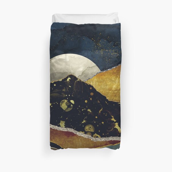 Bronze Night Duvet Cover