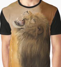 Lion in a Storm Graphic T-Shirt