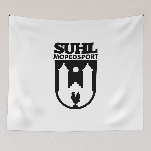 Item preview, Suhl Mopedsport Hahn Logo (black) designed and sold by VEB Ostladen.