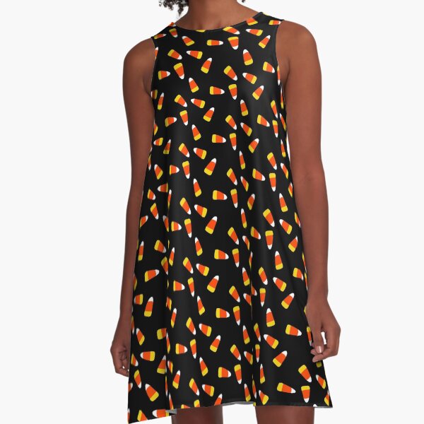 Candy Corn A-Line Dress