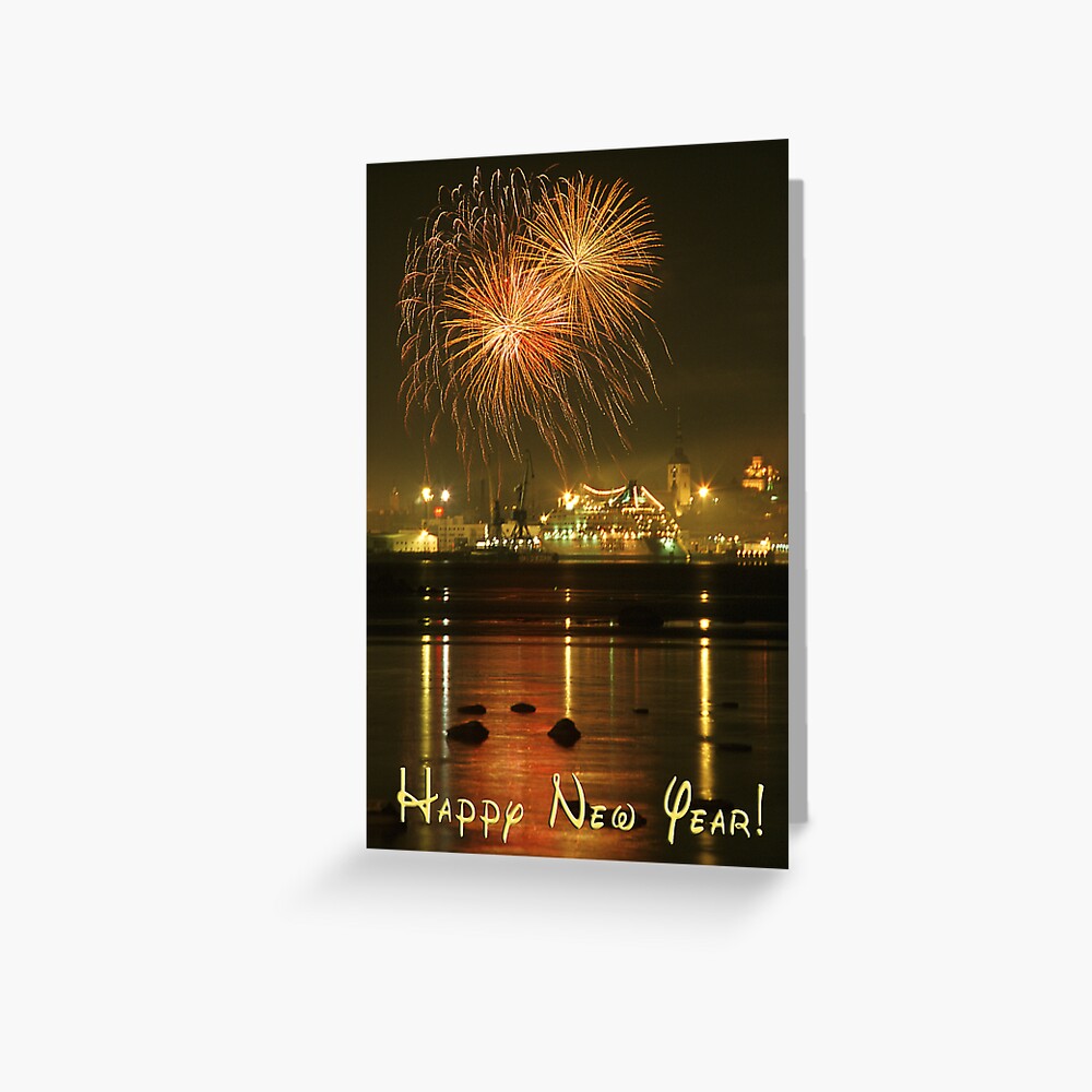 Happy New Year! Greeting Card