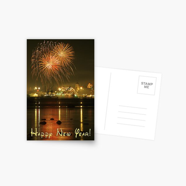 Happy New Year! Postcard