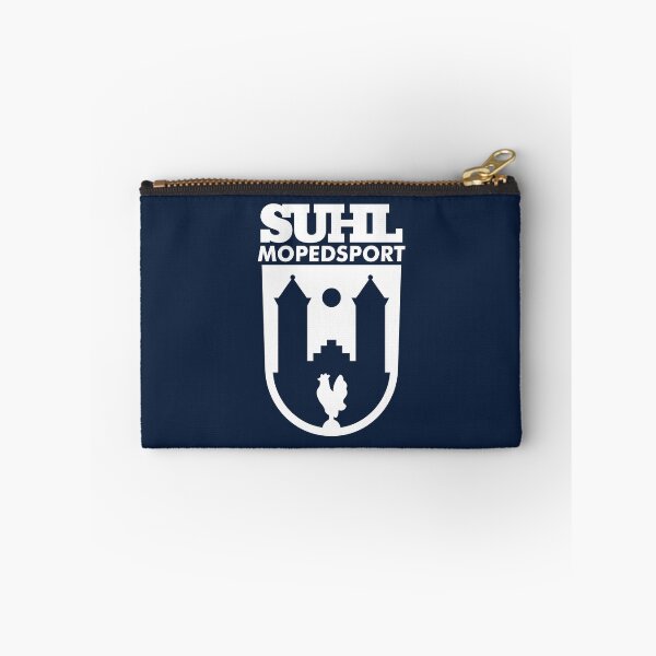 Item preview, Suhl Mopedsport Schwalbe Logo (white) designed and sold by VEB Ostladen.