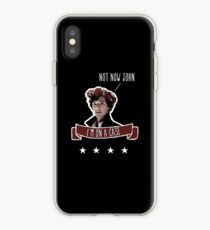 Sherlock on a case iPhone Case