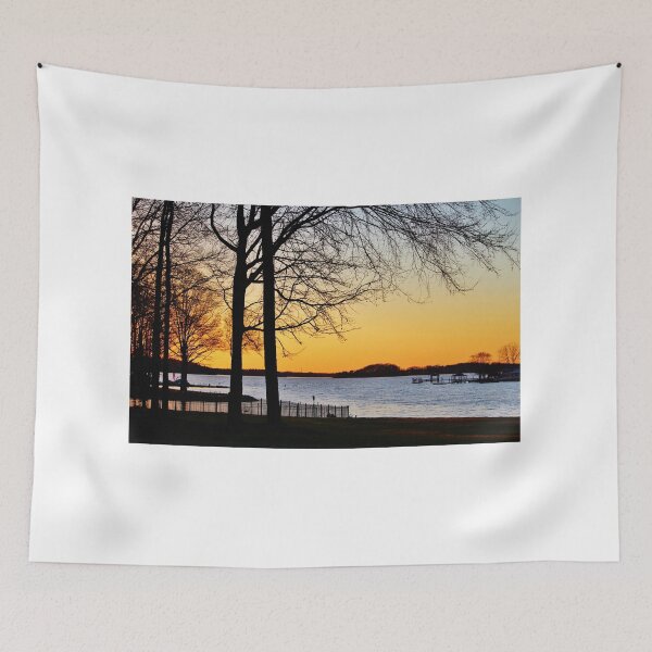 Item preview, Lakeside Sunset designed and sold by Cynthia48.