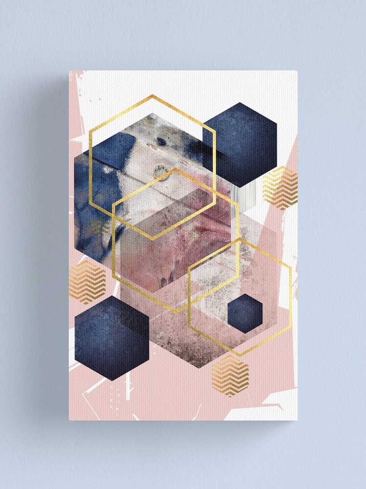 Alternate view of Abstract Geo Canvas Print