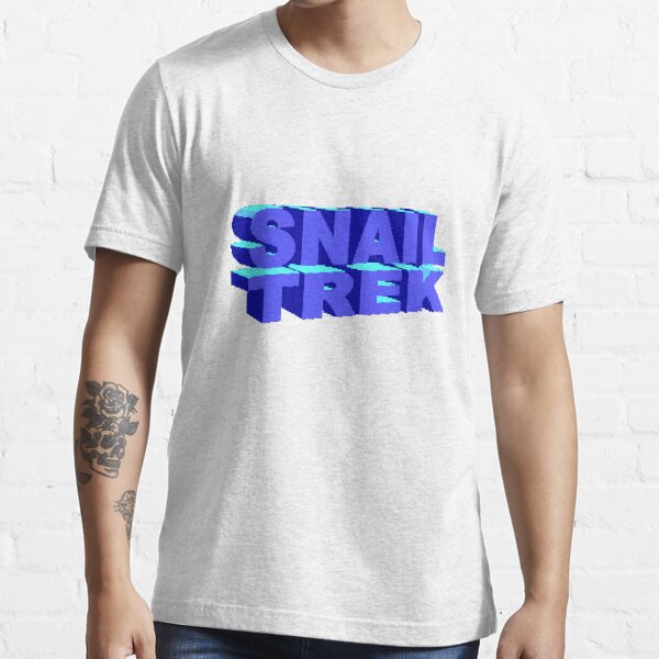 Snail Trek Blue Logo Essential T-Shirt