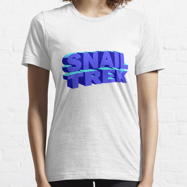Snail Trek Blue Logo Essential T-Shirt