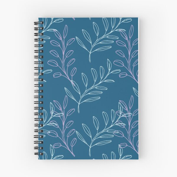 Item preview, Homeland Flora hojas flotantes en Teal designed and sold by radgedesign.