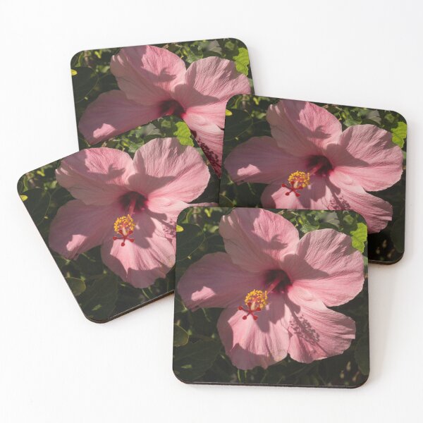 Item preview, Crisp Pink Hibiscus Shadows designed and sold by Georgia Mizuleva.